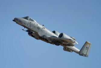 Wallpaper A Thunderbolt Ii Single Attack Aviation