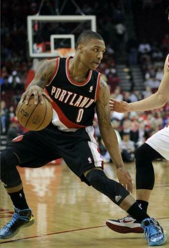 Damian Lillard Shoes Wearing Adidas