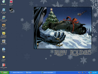 Batman Christmas Wallpaper