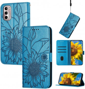 Amazon Saturcase Case For Motorola Moto G52 Sunflower