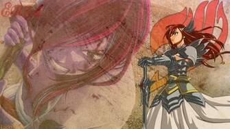 Erza Scarlet Wallpaper HD Fairy Tail Anime Girl Armor A695
