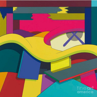 Kaws Art Style Digital By Pixels