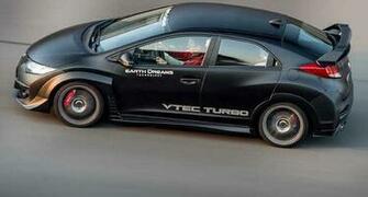Honda Civic Type R Nella Pista Di Prova Giapponese La Nuova