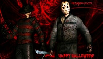 Freddy Kruger And Jason Voorhees By Brandiswick227
