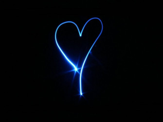 Blue Heart Wallpaper