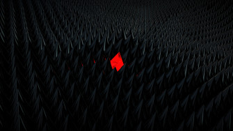 Dark Abstract Triangle Wallpaper 4k