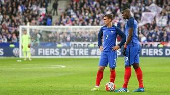 Antoine Griezmann And Paul Pogba HD Wallpaper