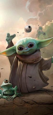 Top Baby Yoda Wallpaper Getty