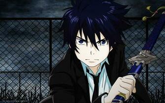 Wallpaper Rin Okumura Blue Exorcist Sword Desktop