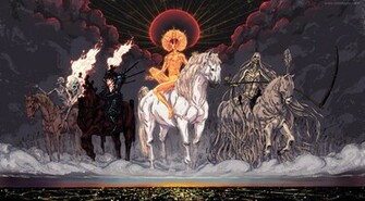 The Four Horsemen Of Apocalypse By Korintic