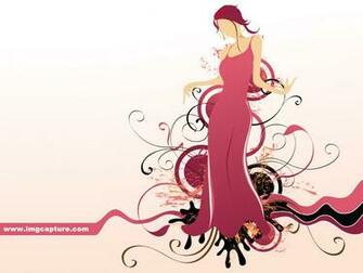 Pink Theme Skirt Girl Wallpaper Stock Photos