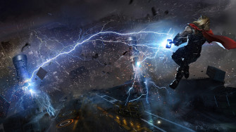 Thor Hammer HD Wallpaper