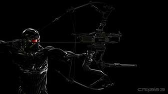 Crysis Prophet And Predator Bow HD Desktop Wallpaper
