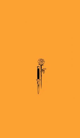 Lockscreens Witchy Wallpaper iPhone Yellow Gothic