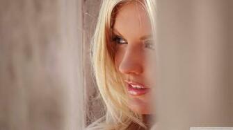 Beautiful Blonde Woman Wallpaper