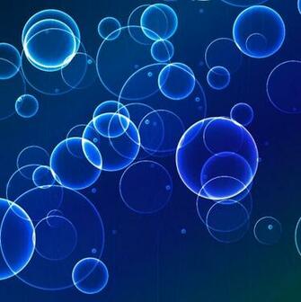 Blue Light Bubbles Background Vector Graphic Graphics