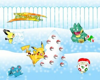 Pok Mon Christmas Wallpaper