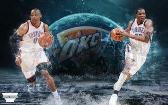 Kevin Durant And Russell Westbrook Wallpaper