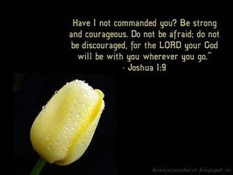 Bible Verse Wallpaper Joshua