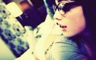 Cute Background Piercing Emo Wallpaper
