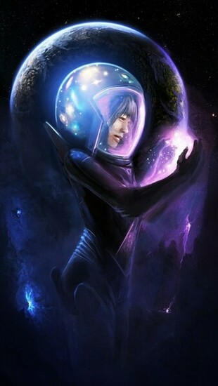 iPhone Wallpaper HD Sci Fi Design World Women Background
