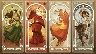 Art Nouveau Desktop Wallpaper