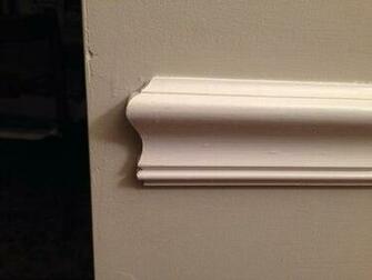Wallpaper Question The Chair Rail Doesn T Go All Way To Door
