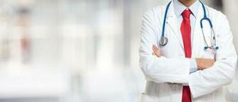 Doctor In Front Of A Bright Background Amco