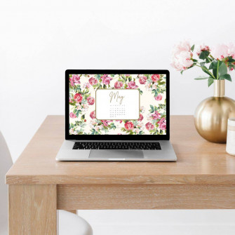 Digital Calendar Wallpaper Day Designer
