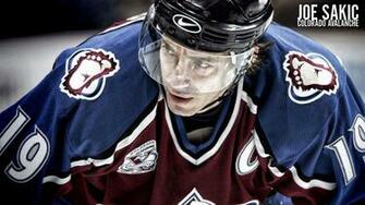 Joe Sakic Paintings Wallpaper By Denversportswalls On