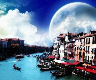 Building And Earth Scenery Wallpaper For Android