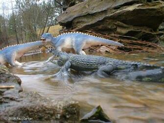 Deinosuchus Vs Gryposaurus By Carnosaur