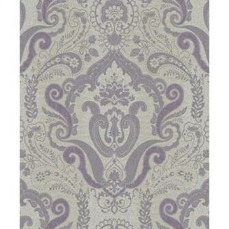 Damask Metallic Duck Egg Blue Silver Wallpaper Brokers