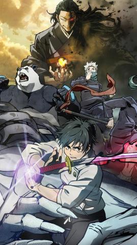 Jujutsu Kaisen Anime Character Wallpaper iPhone