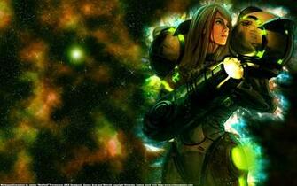 Metroid Wallpaper Stock Photos
