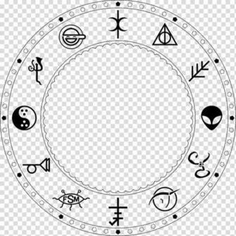 Book Of The Subgenius San Lorenzo Vini Numerals Transparent