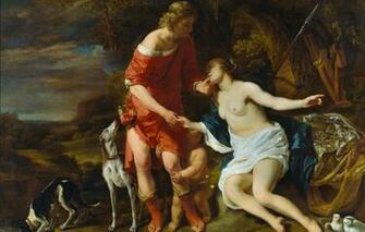 Wallpaper Picture Mythology Venus And Adonis Ferdinand Pain