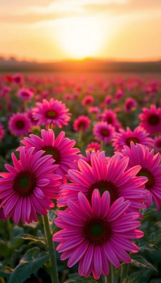 Pink Sunflower Wallpaper