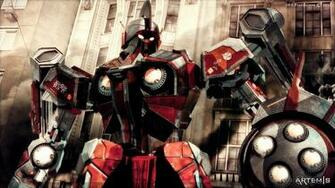 City Mecha Wallpaper 3d
