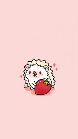 Hitby On P A N T O E Cute Cartoon Wallpaper Hedgehog