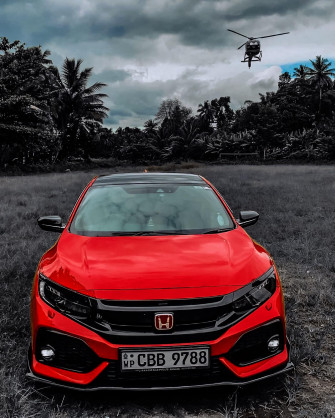 Honda Civic Turbo Club Srilanka Helicopter Low