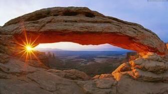 Natural Stone Bridge Wallpaper By