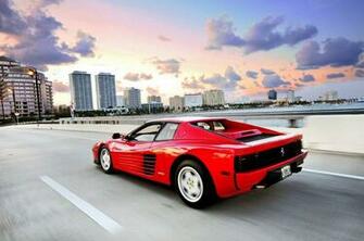 Ferrari Testarossa Wallpaper