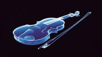 Neon Violin 3d Photos HD Wallpaper Image Pictures
