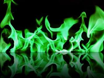 Green Fire Background Image Pictures Becuo
