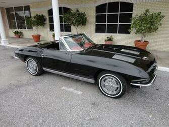 Chevrolet Corvette Stingray Convertible Supercar Muscle Classic H