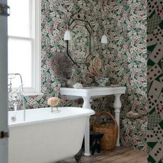 Bathroom Wallpaper A Good Or Bad Idea Plumbworld