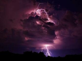 Clouds Storm Lightning Wallpaper