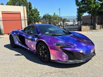Mclaren 650s Spider Wrapped In Galaxy Chrome Gtspirit Cars