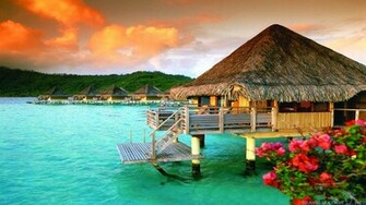 Bora Island Wallpaper Widescreen M97 Px